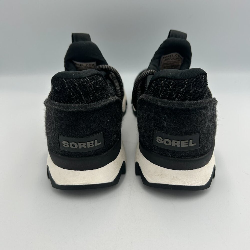Sorel Kinetic Impact Lace Up Black Gray Sneakers 5.5 Shoes‎ - Picture 7 of 9